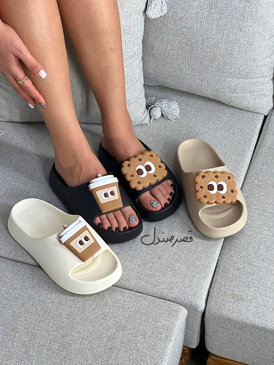 صندل زنانه بیسکوئیت زنانه